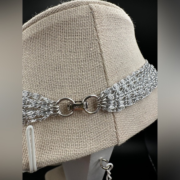 Vintage Sarah Coventry Silver Cascade Necklace & Clip On Earring Set - Picture 11 of 11